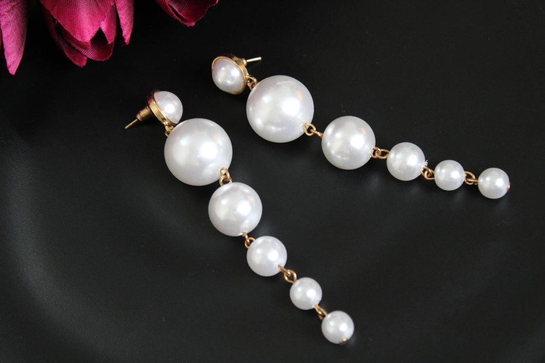 Buy Giva 925 Sterling Silver Minimal Pearl Dangle Earrings at Rs3198  online  Jewellery online